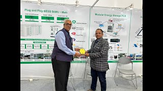 EnerTech BESS  Battery Energy Storage Solution  Hitex Renewable Energy Expo Hyderabad 2024 [upl. by Esinrahs]