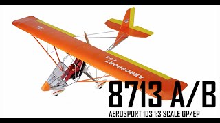 超飛 MTH HOBBY 8713 AEROSPORT 103 13 SCALE GPEP [upl. by Nimesay]