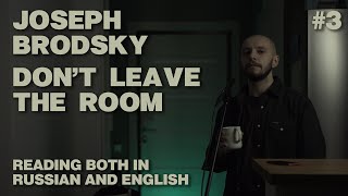 Hard To Translate  Joseph Brodskys quotDont Leave The Room” [upl. by Karlen]