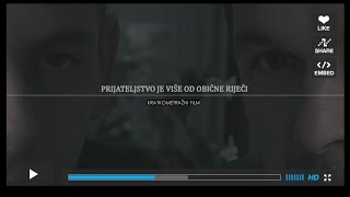 quotPrijateljquot  EMOTIVAN Kratkometražni film [upl. by Annaed]