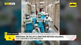 Personal de Salud clama por mejora salarial [upl. by Leamhsi]