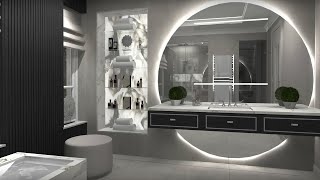 LuxuryBathroom design projects by ConceptVirtualDesign [upl. by Drain]