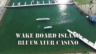 WAKEBOARD ISLAND BLUEWATER CASINO PARKER AZ [upl. by Yetti]