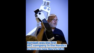 Ramboll was the first AEC company in the Nordics to test the new NavVis MLX [upl. by Immat]