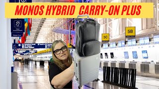 Monos The Ultimate Hybrid Carryon Plus [upl. by Entsirhc]