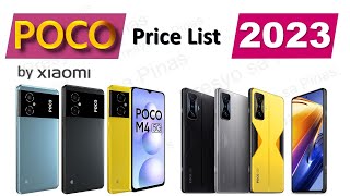 Poco Price List 2023 Philippines [upl. by Enorej419]