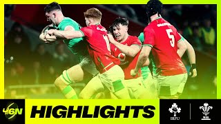 2024 U6N20  HIGHLIGHTS  IRELAND V WALES [upl. by Even]