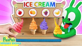 🍦 Fruit Ice Cream Song  More Pea Pea Nursery Rhymes amp Kids Songs  Fun Sing Along Songs [upl. by Hbaruas]