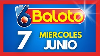 Resultados del BALOTO REVANCHA del MIERCOLES 7 de JUNIO de 2023 [upl. by Akeihsat]