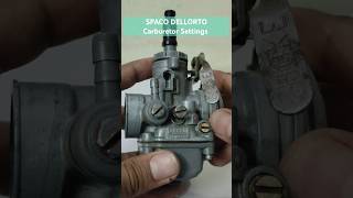 Spaco Dellorto Carburetor setting ytshorts pulsar automobile mechanic bike [upl. by Jarek]