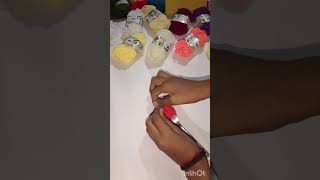 Very Easy Wool pompom Making [upl. by Nodnart390]