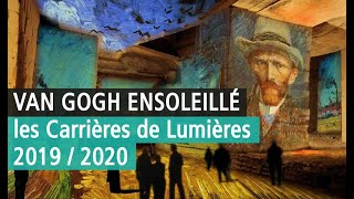 Éblouissant  Les Carrières de Lumières accueillent Van Gogh  Baux de Provence Vidéo YouTube [upl. by Aldis424]