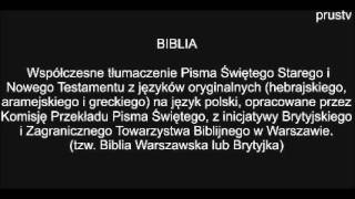 Pismo Święte Biblia cz 1 1 Księga Mojżeszowa [upl. by Ylrak]