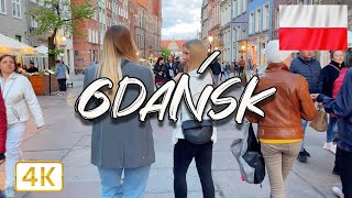 Gdańsk POLAND 🇵🇱 2022 Walking tour I 4K60fps [upl. by Walt]