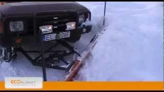 Snow Plow for offroad and SUV car 4x4 [upl. by Richart477]