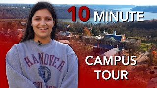 10minute Campus Tour at Hanover College [upl. by Esinehs523]