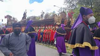 Procesión Jesús Nazareno de los Milagros 2022 Turno Romanos Marcha Fúnebre la Sollevazione di Cristo [upl. by Orapma]