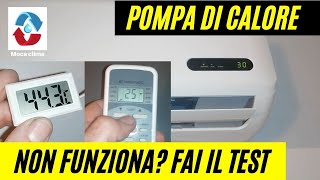 Non esce aria calda Condizionatore faccio il Test cose Defrost e perche non scarica acqua fuori [upl. by Paton]