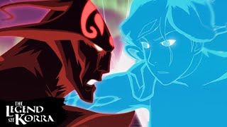 Avatar Korra vs Vaatu 💥 FINAL BATTLE  The Legend of Korra [upl. by Attinahs]