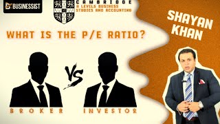 Price Earnings PE Ratio Explained  A Level Business Studies amp Accounting  Interpretation [upl. by Freddy901]