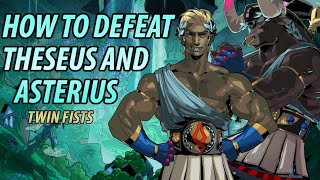 Hades  How to defeat theseus and asterius  twin fists [upl. by Crist]