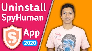 How to Uninstall SpyHuman app  Uninstall all Spy Apps From Android 🔥 [upl. by Hinda943]