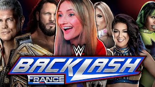 WWE BACKLASH FRANCE WATCHALONG [upl. by Nyllij]