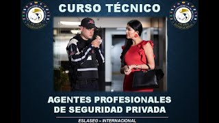 CURSO EL AGENTE PROFESIONAL DE SEGURIDAD  Capt Marco Heredia  ECUADOR [upl. by Enitsirc]