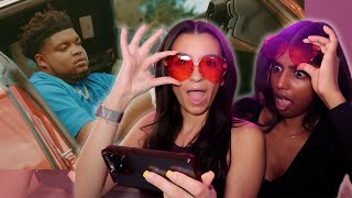 CANADIAN GIRLS REACT TO BOSSMAN DLOWS VIRAL HIT GET IN WITH ME [upl. by Ano]