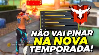 A Melhor Sensibilidade Para Subir Capa Na Nova Atualização Do Free Fire No Android e No IPhone [upl. by Styles]