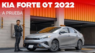 KIA Forte GT 2022 a prueba dinamismo y tecnología con alto poder de convencimiento [upl. by Nosyla188]