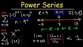 Power Series  Finding The Radius amp Interval of Convergence  Calculus 2 [upl. by Areik]