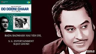 BADA BADMASH HAI YEH DIL  KISHORE KUMAR  DO DOONI CHAAR1968  HEMANT KUMAR [upl. by Yrhcaz532]