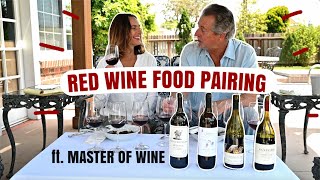 Master of Wine pairs Coq Au Vin with Red Wines [upl. by Atinek257]