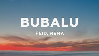 Feid Rema  Bubalu LetraLyrics [upl. by Yniatirb84]