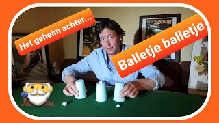 💥Leer zelf de goocheltruc Balletje balletje💥 [upl. by Iral]