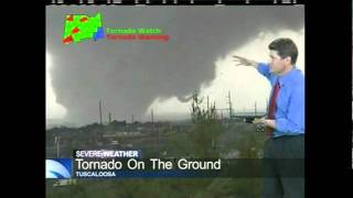 April 27 2011 Weather Coverage [upl. by Oriana540]