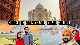 Delhi and Amritsar tour  Kannada Vlog  Delhi Amritsar travel guide 😊 [upl. by Annawt]