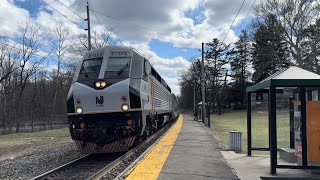 NJ Transit multilevel at Oradell Station [upl. by Nylaret]