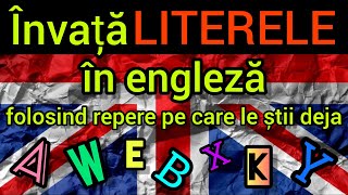 Cum pronunţi LITERELE în engleză – cea mai simplă metodă 😉👍 [upl. by Jerrome]