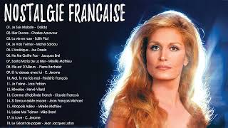 Dalida Charles Aznavour Michel Sardou  Jacques Brel 🏆 Nostalgie Chansons Francaise 2023 🏆 [upl. by Yug]