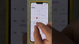 Calendario iPhone ora si può zommare [upl. by Traweek]