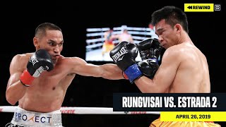 FULL FIGHT  Srisaket Sor Rungvisai vs Juan Francisco Estrada 2 DAZN REWIND [upl. by Granthem]