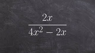 Simplify a rational expression [upl. by Schear]