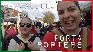 Último día en Roma  MERCADILLO DE PORTAPORTESE [upl. by Noirret988]