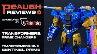 Video Review Transformers ONE  Prime Changers SENTINEL PRIME [upl. by Aydan878]