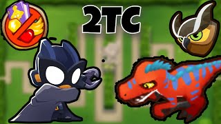 Velociraptor  Dark Champion 2TC on HEDGE by Extreminator418  BTD6 [upl. by Tillo]