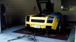 1005rwhp Heffner Lamborghini Gallardo TT dyno Vid [upl. by Jarvis]