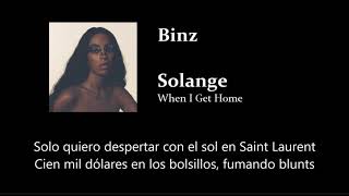 Solange  Binz Subtitulada [upl. by Sihonn]