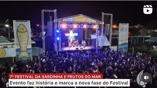 Festival da Sardinha e Frutos do Mar de Búzios faz história no balneário [upl. by Annotahs]